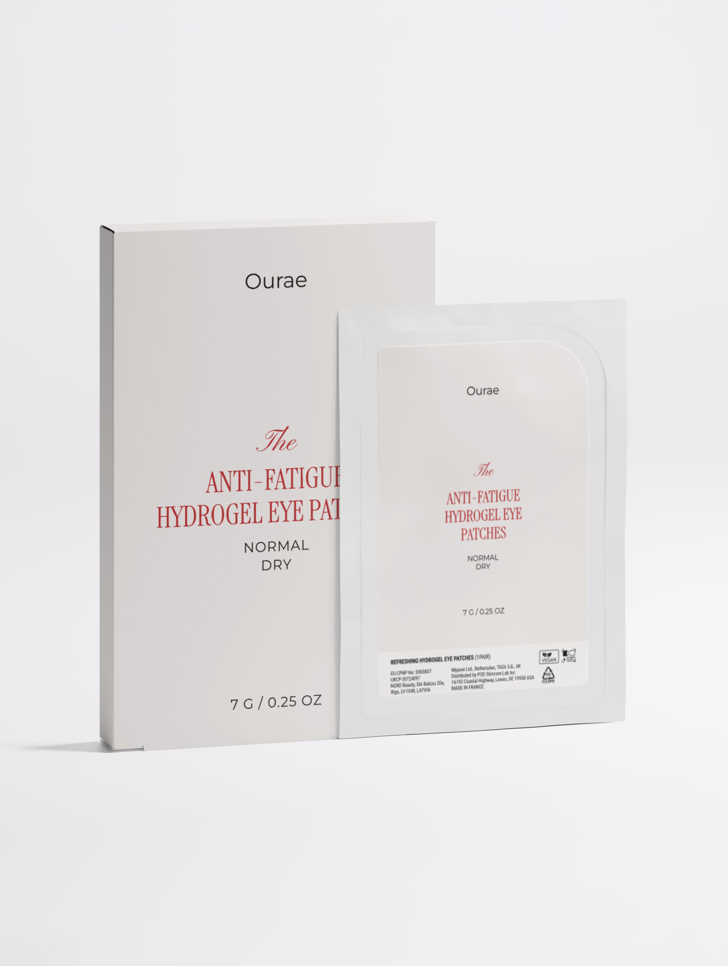Anti-Fatigue Hydrogel Eye Patches